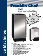 Preview for 1 page of Franklin Chef FIM44 Specifications