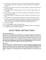 Preview for 4 page of Franklin Chef FR 1644 Use And Care Manual