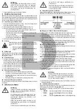 Предварительный просмотр 5 страницы Franklin Electric 214 Series Assembly And Operating Instructions Manual