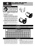 Franklin Electric FAC Series Owner'S Manual preview