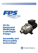 Franklin Electric FPS MH Series Assembly And Disassembly Instructions preview