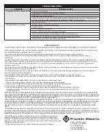 Preview for 4 page of Franklin Electric FTT Series Owner'S Manual