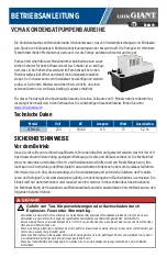 Preview for 9 page of Franklin Electric Little Giant 554421 Owner'S Manual