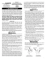 Preview for 1 page of Franklin Electric Little GIANT Big John 6-CIM-R Quick Start Manual