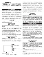 Franklin Electric little giant s series Instruction Sheet preview