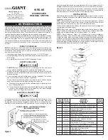 Franklin Electric Little Giant WRS-8E Manual preview