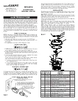 Franklin Electric Little Giant WRS-9EN Manual preview