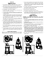 Preview for 2 page of Franklin Electric LittleGIANT HT-10EN-CIA-FS Instruction Sheet