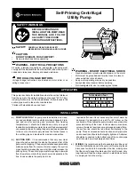 Preview for 1 page of Franklin Electric Red Lion RL-50 Owner'S Manual