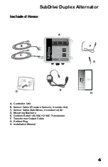 Preview for 4 page of Franklin Electric SubDrive Duplex Alternator Installation Manual