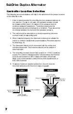 Preview for 7 page of Franklin Electric SubDrive Duplex Alternator Installation Manual