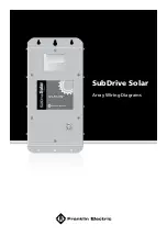 Preview for 1 page of Franklin Electric SubDrive Solar Wiring Diagrams