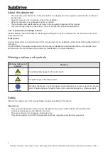 Предварительный просмотр 4 страницы Franklin Electric SubDrive100 Installation Manual