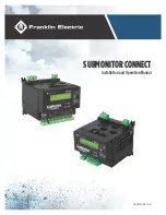 Preview for 1 page of Franklin Electric SUBMONITOR CONNECT MT1111 Installation And Operation Manual