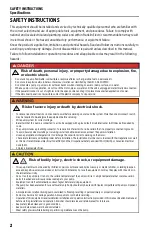 Preview for 2 page of Franklin Electric Turf Boss FTB1CI-SSI Series Owner'S Manual