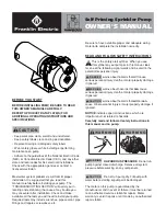 Franklin Electric TurfBOSS TB15CI Owner'S Manual preview