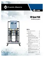 Preview for 17 page of Franklin Electric VR Spec PAK Owner'S Manual