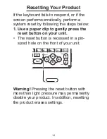 Preview for 14 page of Franklin Explorer EST-7014 User Manual