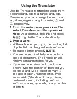 Preview for 31 page of Franklin Explorer EST-7014 User Manual