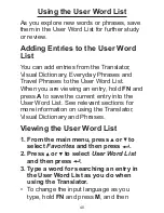 Preview for 40 page of Franklin Explorer EST-7014 User Manual