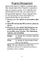 Preview for 87 page of Franklin Explorer EST-7014 User Manual