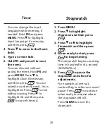 Preview for 27 page of Franklin Explorer FR-S1400 User Manual