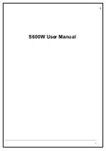 Franklin Wireless S600W User Manual preview