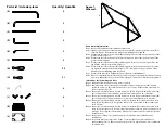 Предварительный просмотр 2 страницы Franklin 19300 Assembly Instructions