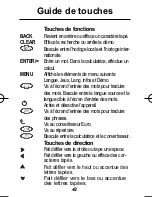 Предварительный просмотр 4 страницы Franklin 5-Language European Translator TWE-118D (French) Guide Utilisateur