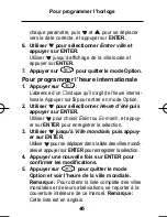 Предварительный просмотр 8 страницы Franklin 5-Language European Translator TWE-118D (French) Guide Utilisateur