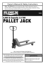 Franklin 58306 Owner'S Manual & Safety Instructions preview
