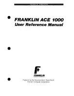 Preview for 1 page of Franklin Ace 1000 User'S Reference Manual