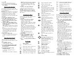 Preview for 2 page of Franklin Advanced Global Translator TWE-470 User Manual