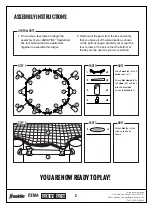 Preview for 3 page of Franklin AQUATICZ SPYDERBALL Manual