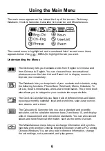 Preview for 8 page of Franklin B-1100 User Manual