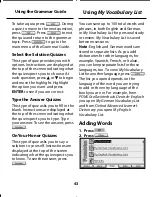 Preview for 44 page of Franklin BDS-1990 User Manual