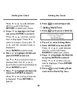 Preview for 8 page of Franklin BFQ-450 User Manual