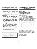 Preview for 31 page of Franklin BFQ-450 User Manual