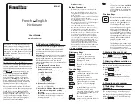 Franklin BFQ-575 User Manual preview