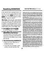 Preview for 18 page of Franklin BOOKMAN BQF-440 User Manual