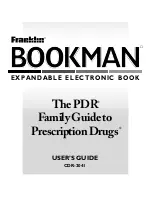 Franklin BOOKMAN CDR-2041 User Manual preview