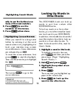 Preview for 15 page of Franklin BOOKMAN CDR-440 User Manual