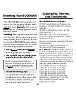 Preview for 16 page of Franklin BOOKMAN CDR-440 User Manual