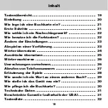 Предварительный просмотр 3 страницы Franklin BOOKMAN CET-2073 (German) Benutzerhandbuch