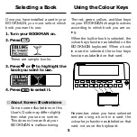 Предварительный просмотр 6 страницы Franklin BOOKMAN DMQ-440 User Manual