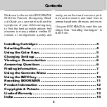 Preview for 3 page of Franklin BOOKMAN EMG-2006 User Manual