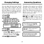 Preview for 7 page of Franklin BOOKMAN EMG-2006 User Manual