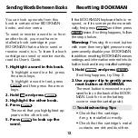 Preview for 13 page of Franklin BOOKMAN ENC-2005 User Manual