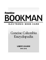 Franklin BOOKMAN ENC-2046 User Manual preview