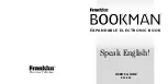 Предварительный просмотр 20 страницы Franklin Bookman ESL-580 User Manual